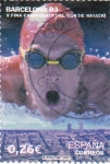 Stamps Spain -  campeonatos del mundo de natacion barcelona 03