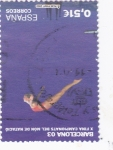 Stamps Spain -  campeonatos del mundo de natacion barcelona 03