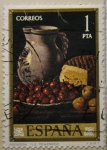 Stamps Spain -  Bodegon - L. E. Menendez
