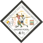 Stamps Hungary -   2802 - Mundial de fútbol España 82