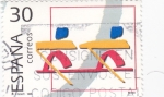 Stamps Spain -  deportes olímpicos de Plata-remo