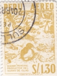 Stamps Peru -  guanay principal productor del guano de islas