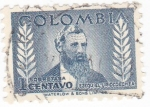 Stamps Colombia -  ezequiel uriocoechea
