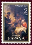 Stamps Spain -  1970 Navidad - edfil:2003