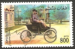 Stamps Afghanistan -  Vehículo