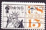 Stamps United States -  estatua de la libertad