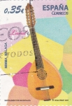 Stamps Spain -  instrumentos musicales- laud