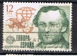 Stamps Spain -  Edifil  2521  Europa-CEPT. Historia del Servicio de Correos y Telégrafos.  