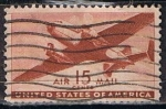 Stamps United States -  Scott  C28 Transprte en avion (3)