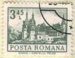 Stamps Romania -  Castillo