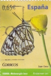 Stamps Spain -  mariposa