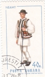 Stamps Romania -  trajes regionales