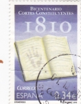 Stamps Spain -  bicentenario- cortes constituyentes