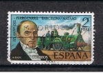 Stamps Spain -  Edifil  2173  125º Aniver. del Ferrocarril Barcelona-Mataró.  