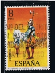 Stamps Spain -  Edifil  2143  Uniformes militares.  