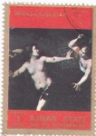 Stamps United Arab Emirates -  pintura-desnudos