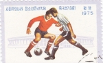 Stamps North Korea -  futbol
