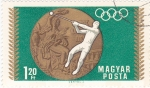 Stamps Hungary -  lanzamiento de martillo