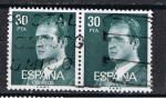 Stamps Spain -  Edifil  2600  S.M. Don Juan Carlos  I  