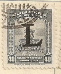 Stamps Colombia -  Dorado