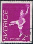 Stamps Sweden -  CAMPEONATOS DEL MUNDO DE BALONMANO. Y&T Nº 555