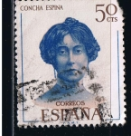 Stamps Spain -  Edifil  1990  Literarios españoles.  