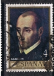 Stamps Spain -  Edifil  1969  Día del Sello Luis de Morales · El Divino ·.  