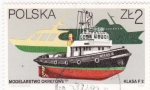 Stamps Poland -  barcos control remoto