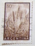Stamps Argentina -  TRIGO