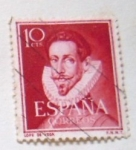 Stamps Spain -  LOPE DE VEGA