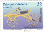 Stamps Andorra -  museu d'Andorra