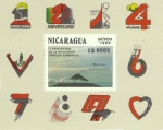 Stamps : America : Nicaragua :  decimo aniversario