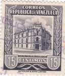 Stamps Venezuela -  oficina principal de correos de Caracas