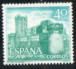 Stamps Spain -  1740- Castillos de España. La Mota, Medina del Campo ( Valladolid ).