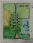 Stamps Brazil -  trompeta