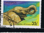 Stamps Tanzania -  Loxodonta africana