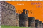 Stamps Spain -  patrimonio cultural de la humanidad-muralla de Lugo