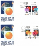 Stamps Spain -  SPD EXPOSICIÓN UNIVERSAL DE SEVILLA EXPO'92, 1989 ED. Nº 2990-93