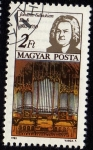 Stamps Hungary -  Johann Sebastian Bach · 1685-1750