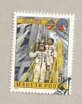 Stamps Hungary -  Astronautas