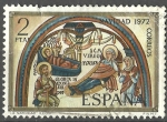 Stamps : Europe : Spain :  Navidad 1972