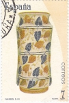 Stamps Spain -  Artesanía Española Cerámica -Manises s.XV     (C)