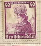 Stamps Germany -  Trajes regionales
