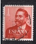 Stamps Spain -  Edifil  1351  I Cente. del nacimiento de Juan Vázquez de Mella ( 1861 - 1928 ).  