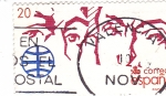 Stamps Spain -  Magallanes y El cano    (C)