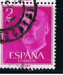 Stamps Spain -  Edifil  1158  General Franco.  