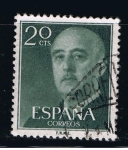 Stamps Spain -  Edifil  1145  General Franco.  