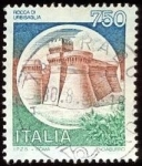 Stamps Italy -  Rocca di Urbisaglia
