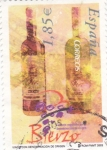 Stamps Europe - Spain -  vinos con denominación de origen -Bierzo