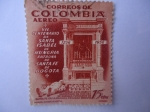 Stamps Colombia -  VII Centenario  de Santa Isabel de Hungría Patrona de Santa Fe de Bogotá.